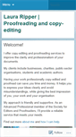 Mobile Screenshot of lauraripperproofreading.com